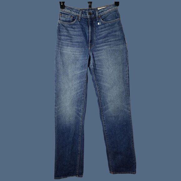 Imogene + Willie Isabelle Womens Blue Denim Straight-Leg Jeans Size 26 - Picture 16 of 16